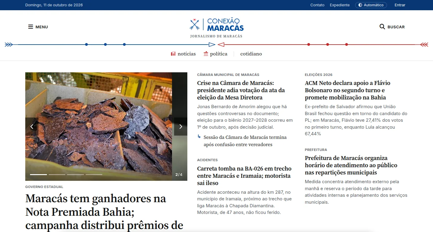 Capa do Conexão Maracás